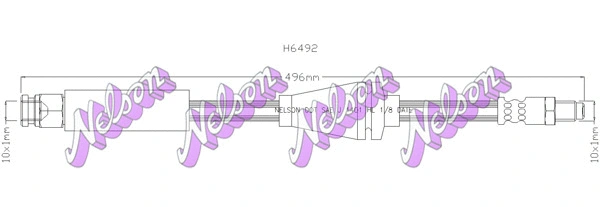 Flexible de frein KAWE H6492