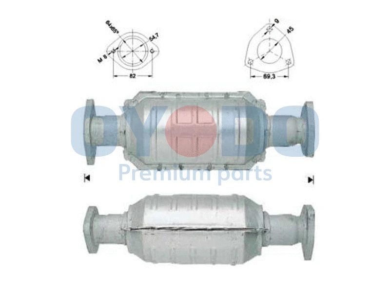 Catalyseur Oyodo 10N0003-OYO