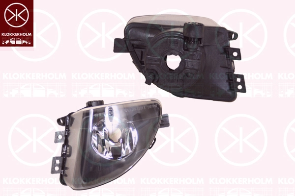 Projecteur antibrouillard KLOKKERHOLM 00670284