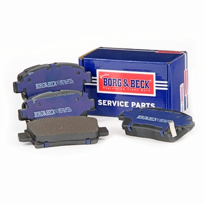 Kit de plaquettes de frein, frein à disque BORG & BECK BBP2164