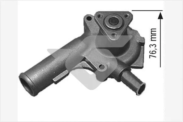 Pompe à eau, refroidissement du moteur HUTCHINSON WP156