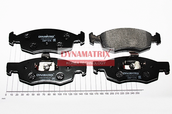 Kit de plaquettes de frein, frein à disque DYNAMATRIX DBP1376