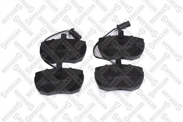 Kit de plaquettes de frein, frein à disque STELLOX 067 011B-SX