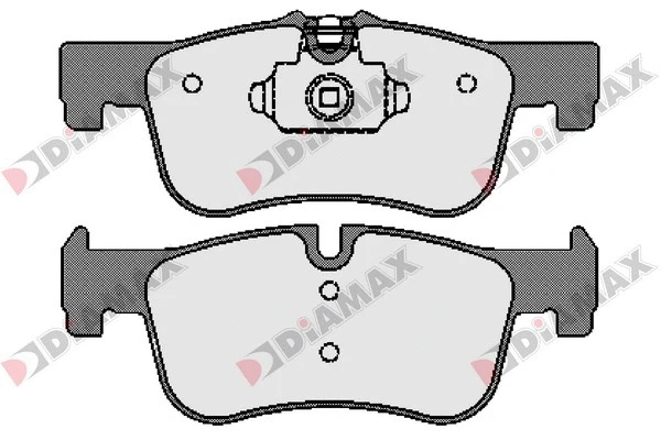 Kit de plaquettes de frein, frein à disque DIAMAX N09607