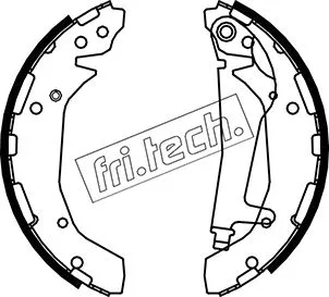 Jeu de mâchoires de frein fri.tech. 1023.007
