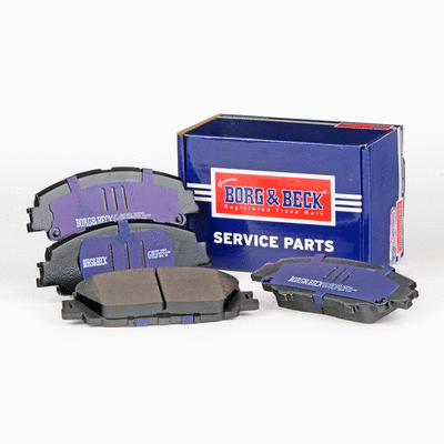 Kit de plaquettes de frein, frein à disque BORG & BECK BBP2899