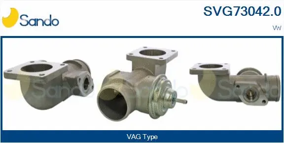 Vanne EGR SANDO SVG73042.0