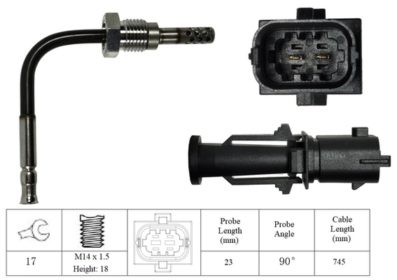 Capteur, température des gaz LUCAS LGS7099