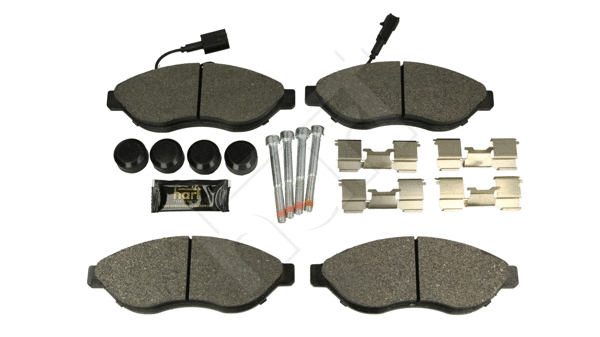 Kit de plaquettes de frein, frein à disque HART 248 953