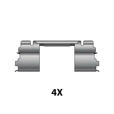 Kit d'accessoires, plaquette de frein à disque RAICAM 12079454
