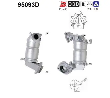 Catalyseur AS 95093D