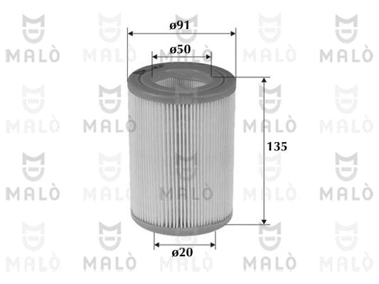 Filtre à air AKRON-MALÒ 1500079