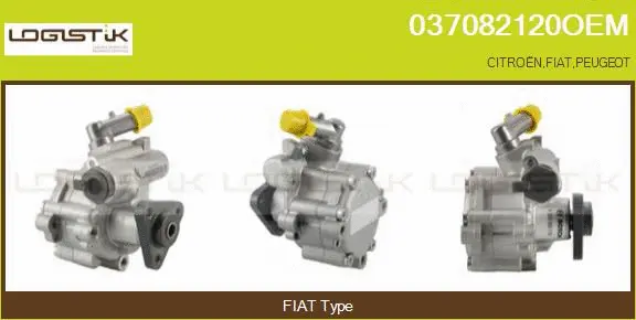 Pompe hydraulique, direction LGK 037082120OEM