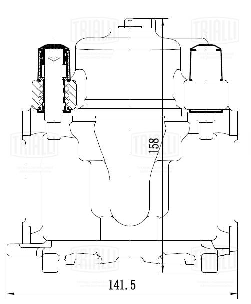 Étrier de frein TRIALLI CF 032118