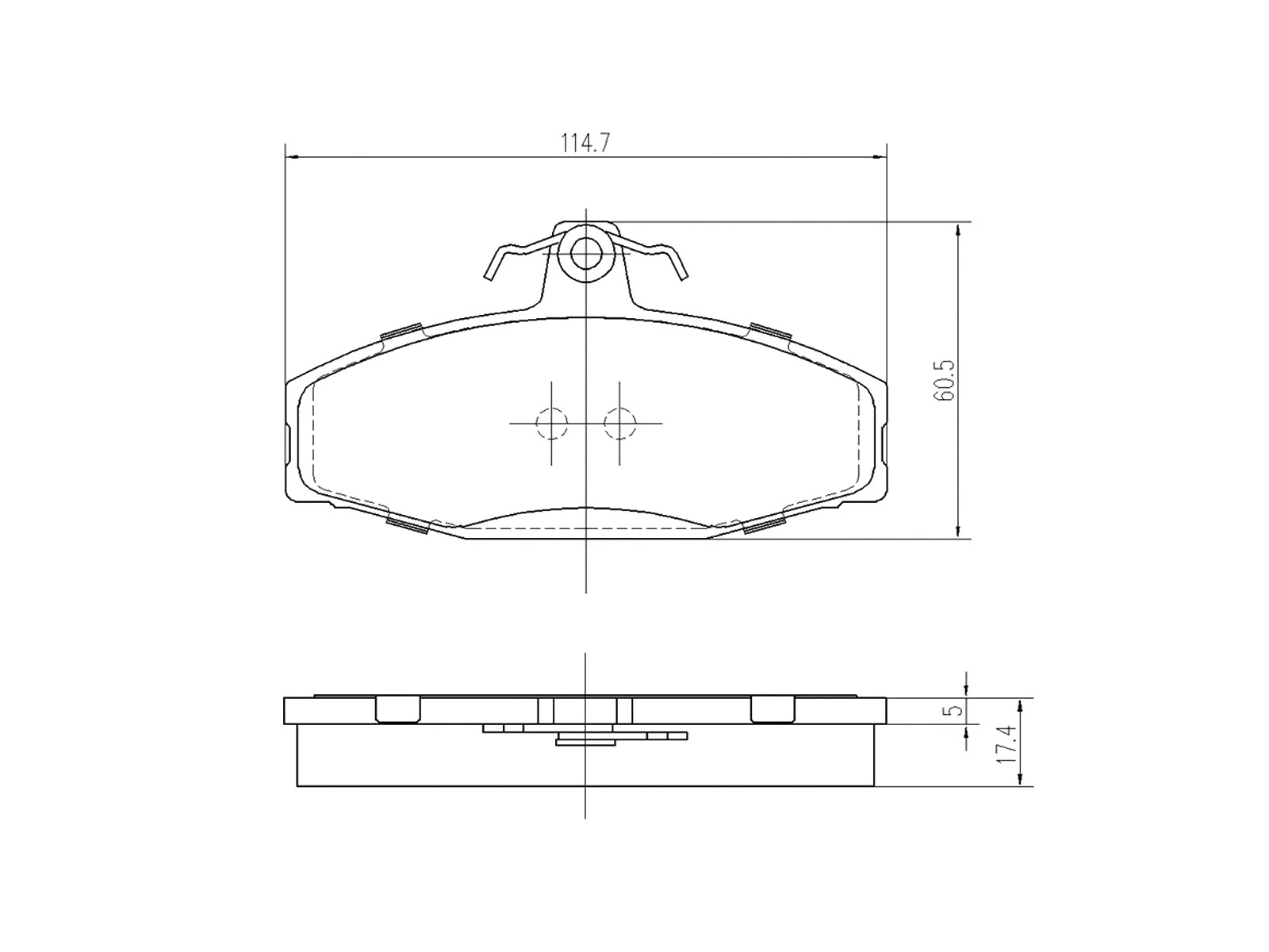 Kit de plaquettes de frein, frein à disque A.Z. Meisterteile AZMT-44-022-1373