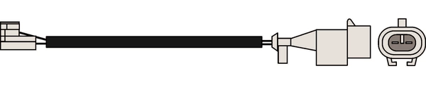 Contact d'avertissement, usure des plaquettes de frein JURATEK JCW146