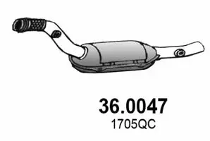 Catalyseur ASSO 36.0047