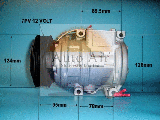 Compresseur, climatisation AUTO AIR GLOUCESTER 14-1007R