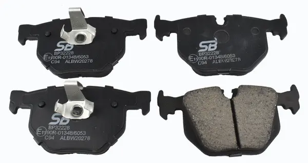 Kit de plaquettes de frein, frein à disque SB BP32228