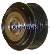 Poulie roue libre, alternateur AD KÜHNER 885016