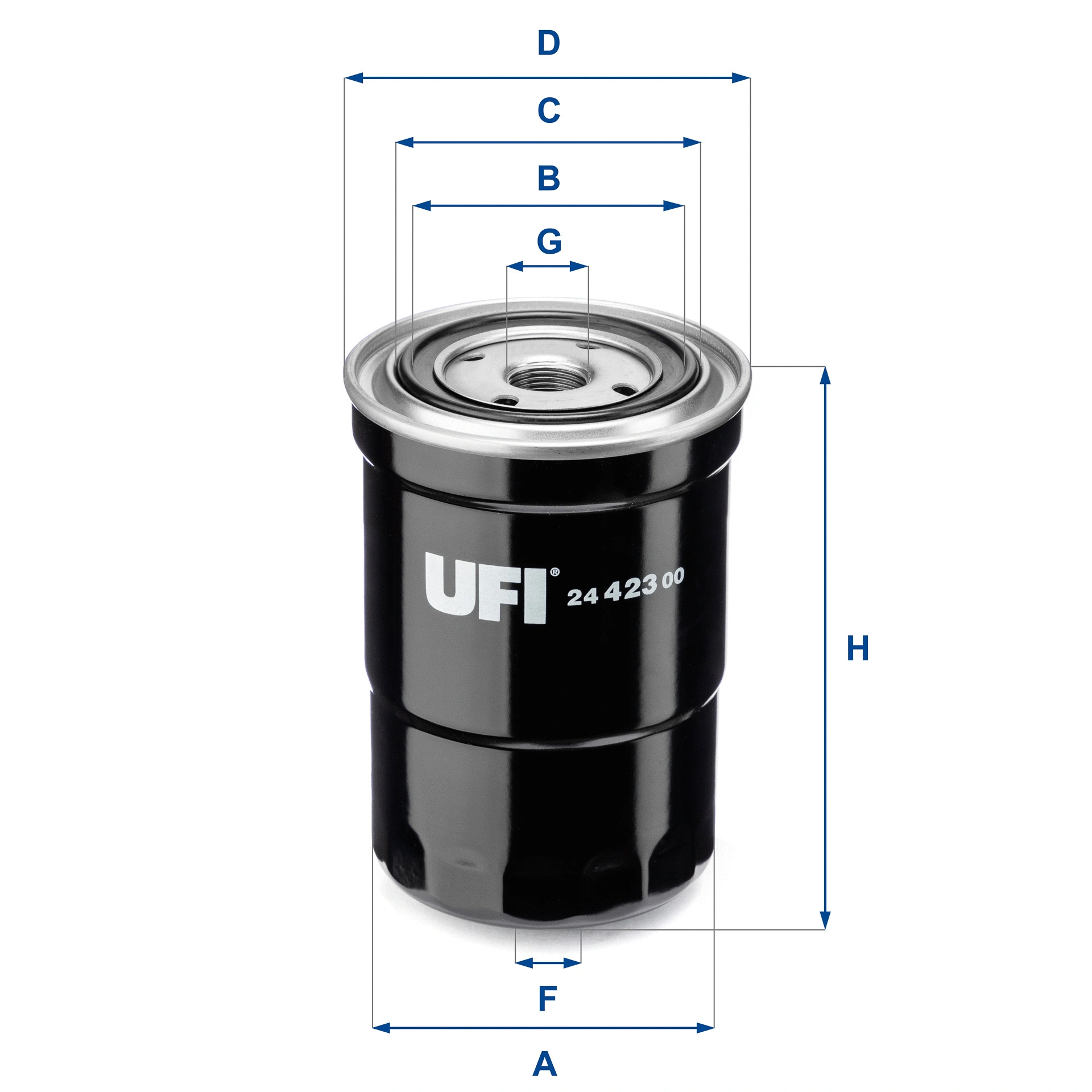 Filtre à carburant UFI 24.423.00
