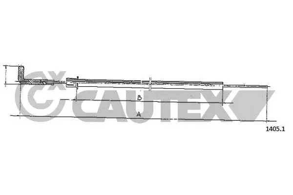 Tirette de starter CAUTEX 761213