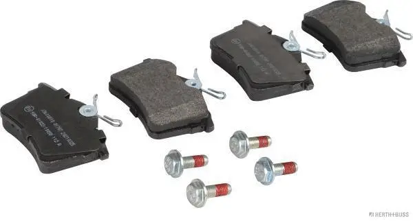 Kit de plaquettes de frein, frein à disque HERTH+BUSS JAKOPARTS J3610810