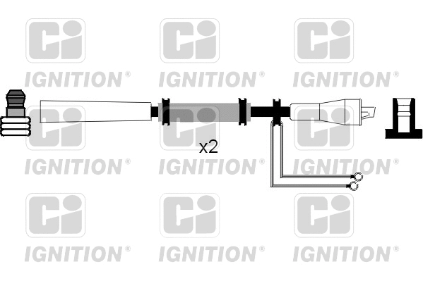 Kit de câbles d'allumage QUINTON HAZELL XC854