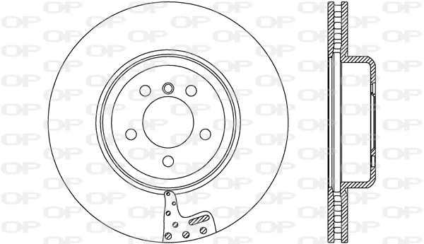 Disque de frein OPEN PARTS BDR2767.20