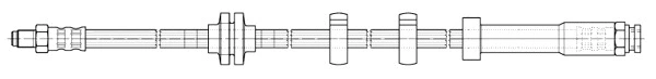 Flexible de frein CEF 511658