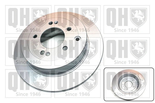 Disque de frein QUINTON HAZELL BDC6171