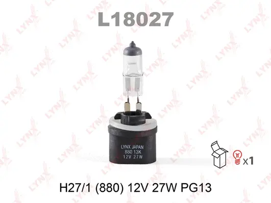 Ampoule, projecteur antibrouillard LYNXAUTO L18027