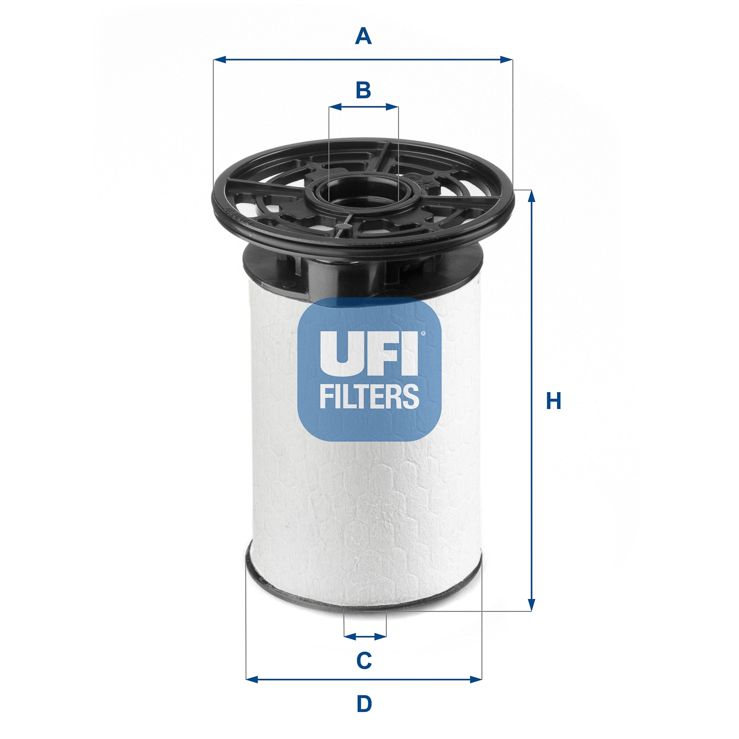 Filtre à carburant UFI 26.076.01