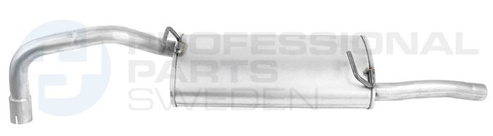 Silencieux arrière Professional Parts 25436698