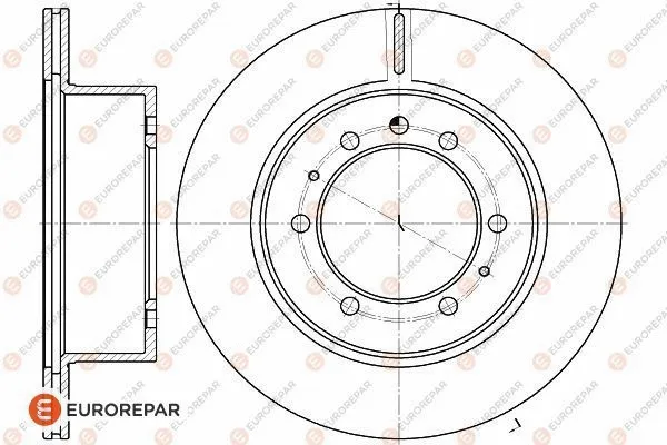 Disque de frein EUROREPAR 1622810380