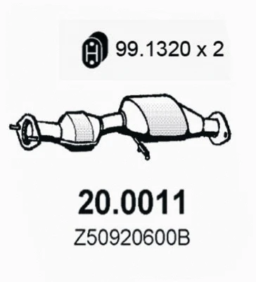 Catalyseur ASSO 20.0011