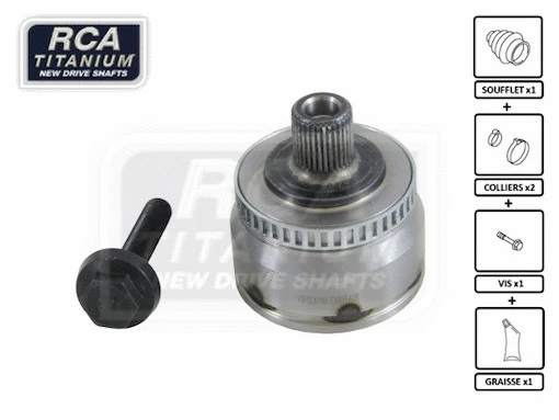 Jeu de joints, arbre de transmission RCA FRANCE AA11A