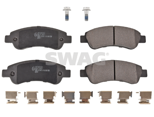 Kit de plaquettes de frein, frein à disque SWAG 62 91 6814