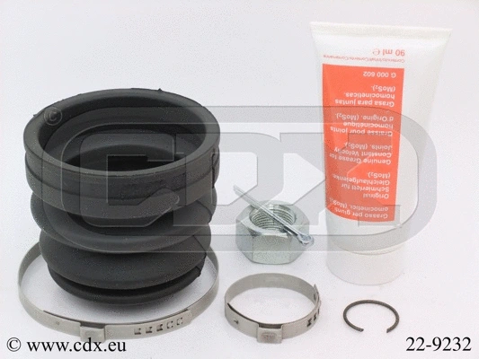 Jeu de joints-soufflets, arbre de commande CDX 22-9232