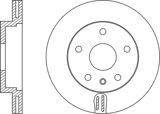 Disque de frein FIT FR0185V