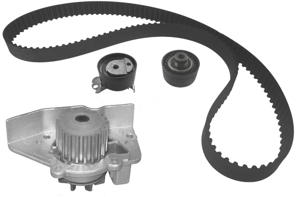 Pompe à eau + kit de courroie crantée TECDRIVE TKPE0066