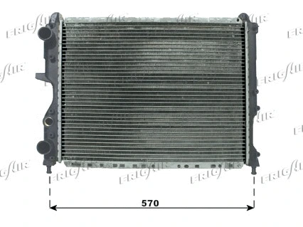 Radiateur, refroidissement du moteur FRIGAIR 0104.3083
