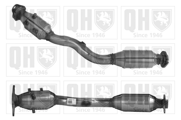 Catalyseur QUINTON HAZELL QCAT91567H