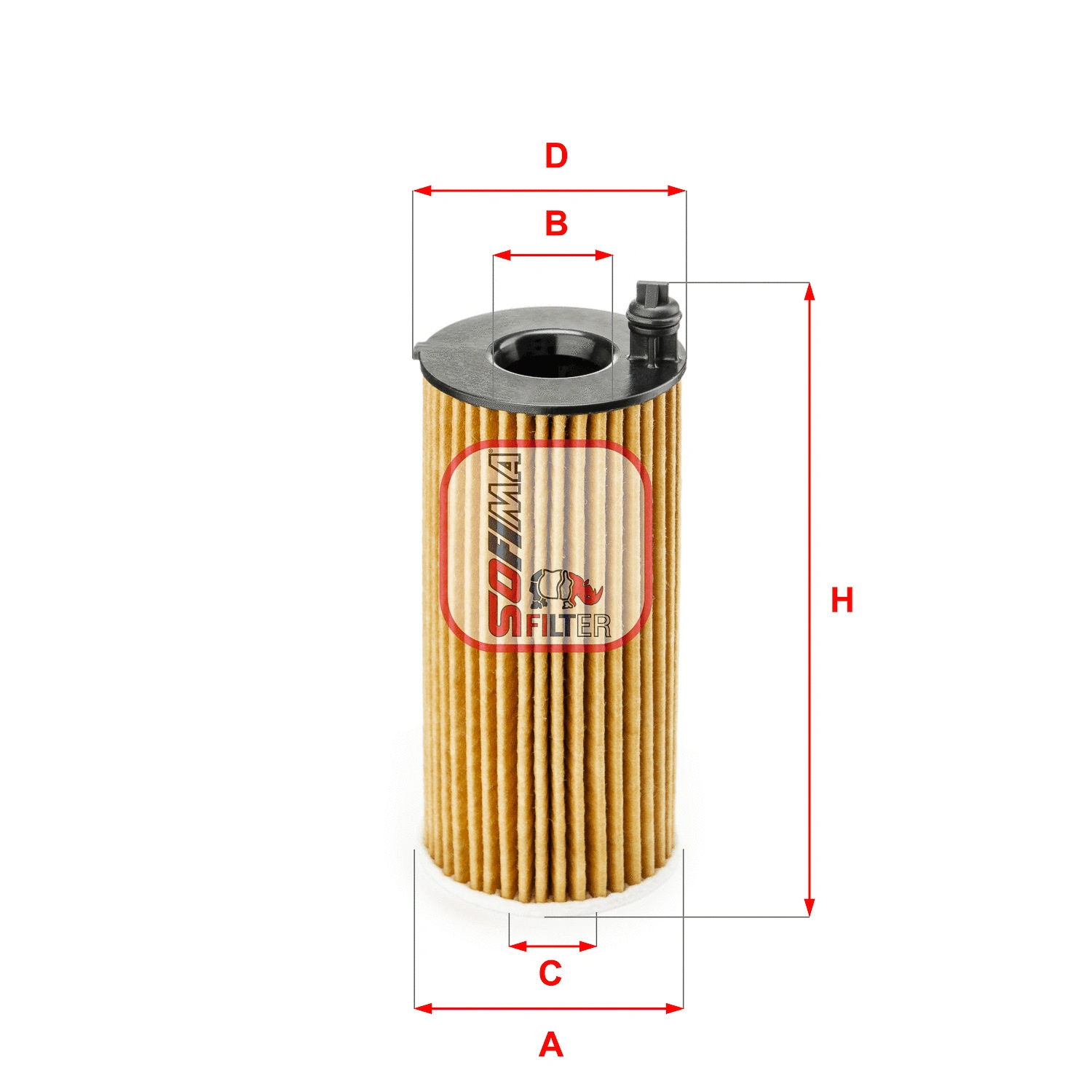 Filtre à huile SOFIMA S 5188 PE