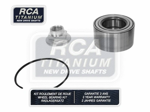 Kit de roulements de roue RCA FRANCE RCAK1478