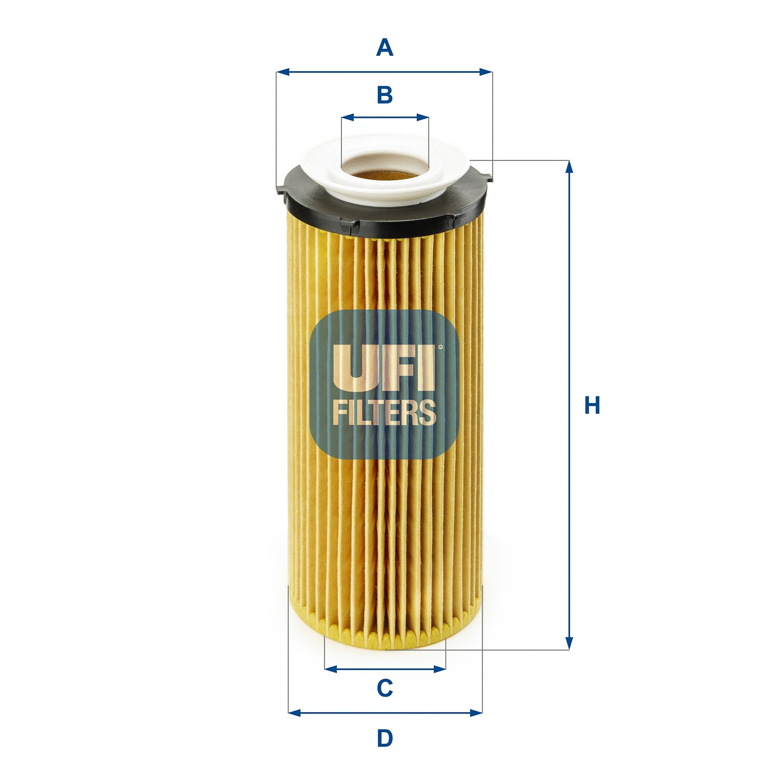 Filtre à huile UFI 25.096.00