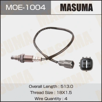 Sonde lambda MASUMA MOE-1004