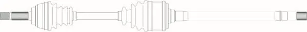 Arbre de transmission GENERAL RICAMBI MT3045