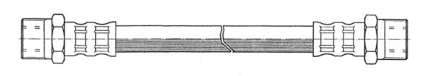 Flexible de frein CEF 516803