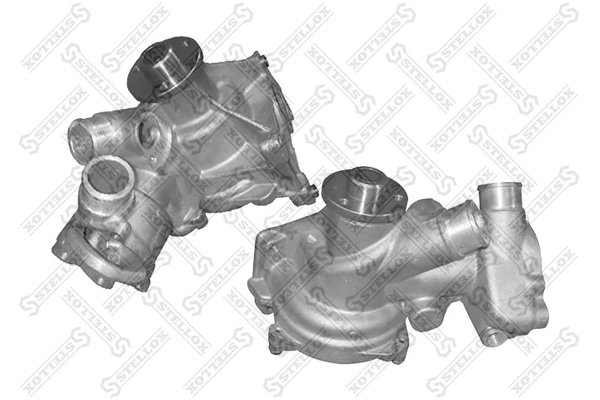 Pompe à eau, refroidissement du moteur STELLOX 4509-0013-SX